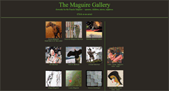 Desktop Screenshot of maguiregallery.com